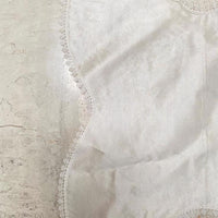 Load image into Gallery viewer, Shantung Bread Linen White with Lace Tableware Pieces 
