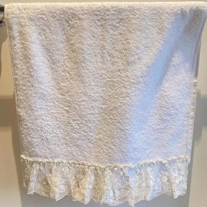 Face Towel Ninette White - Pieces SA