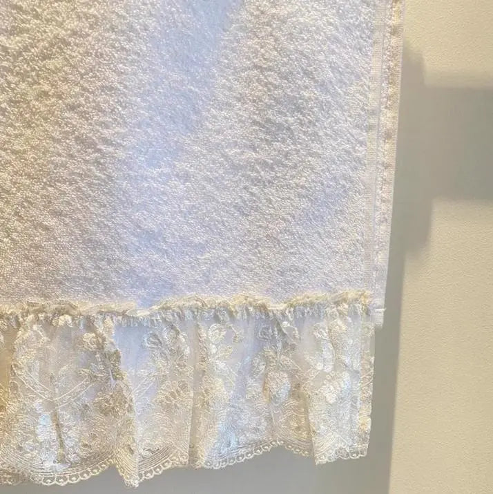 Guest Towel Ninette White Lace - Pieces SA