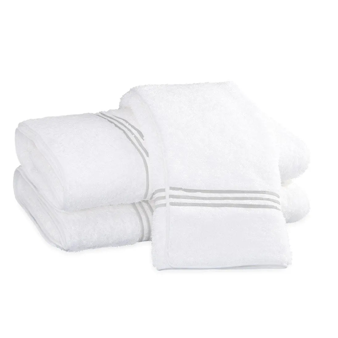 Bath Towel Bel Tempo Silver Accessories Pieces 