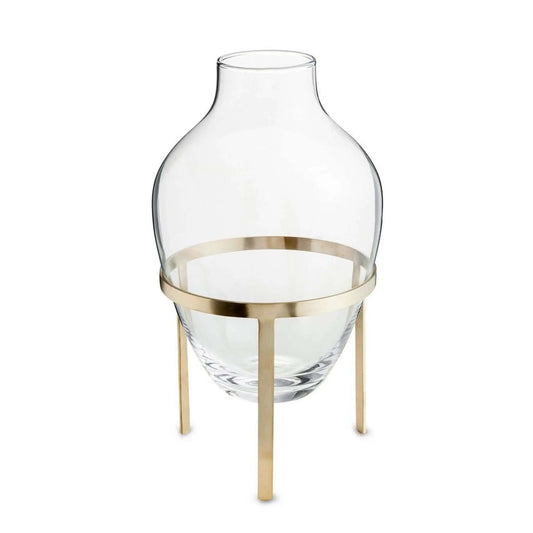 Adorn Vase Large Brushed Brass