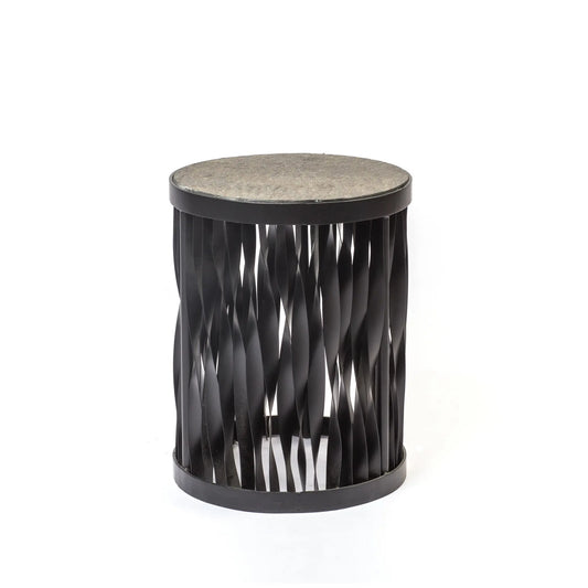 Stool Strips Black Powder Coat Devi