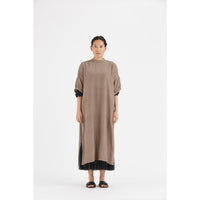 Load image into Gallery viewer, Bottom Frill Dress with Top Kaftan
