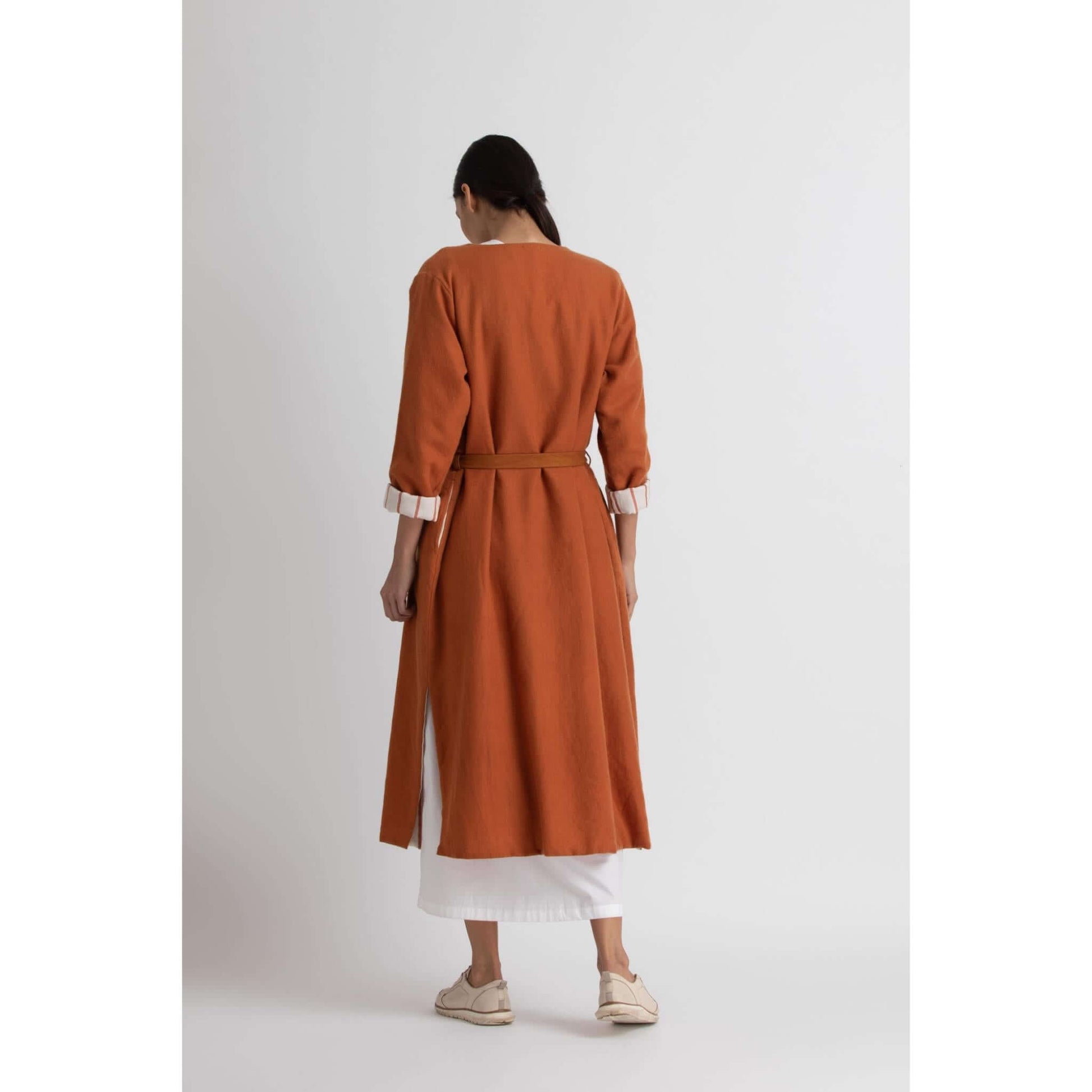 Overlap Jacket with Round Neck Dress - Pieces SA