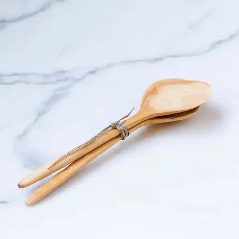 Salad Spoon Olive Wood Medium - Pieces SA