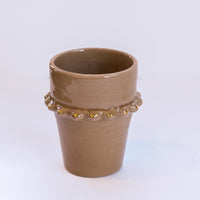 Load image into Gallery viewer, Beldi Cup Tazza Sand Gold Ceramic
