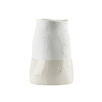 Load image into Gallery viewer, Vase Ceramic Stone White Long

