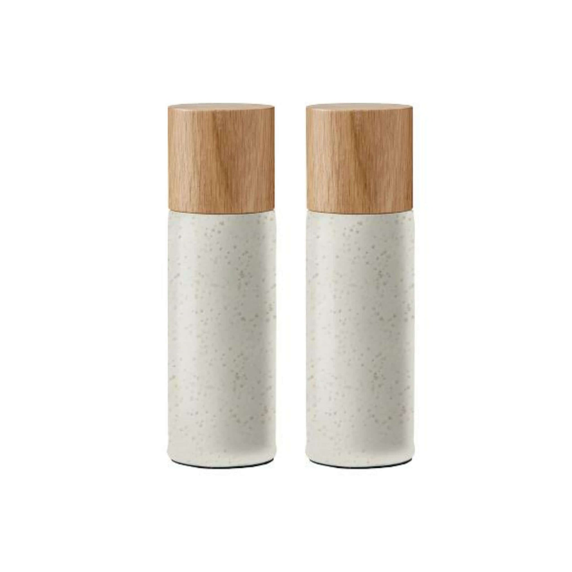 Salt & Pepper Matt Cream Bitz - Pieces SA