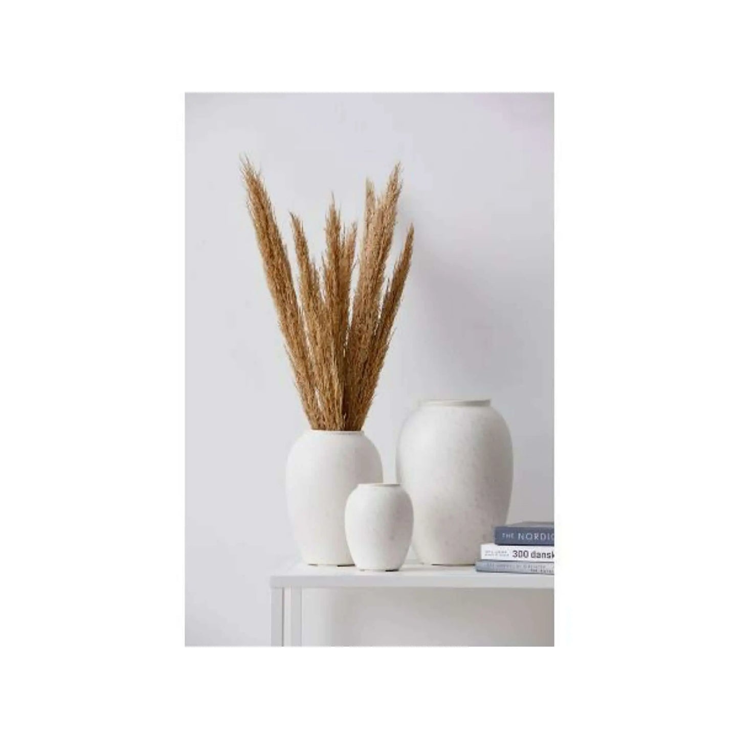 Vase Matt Cream Bitz Medium - Pieces SA