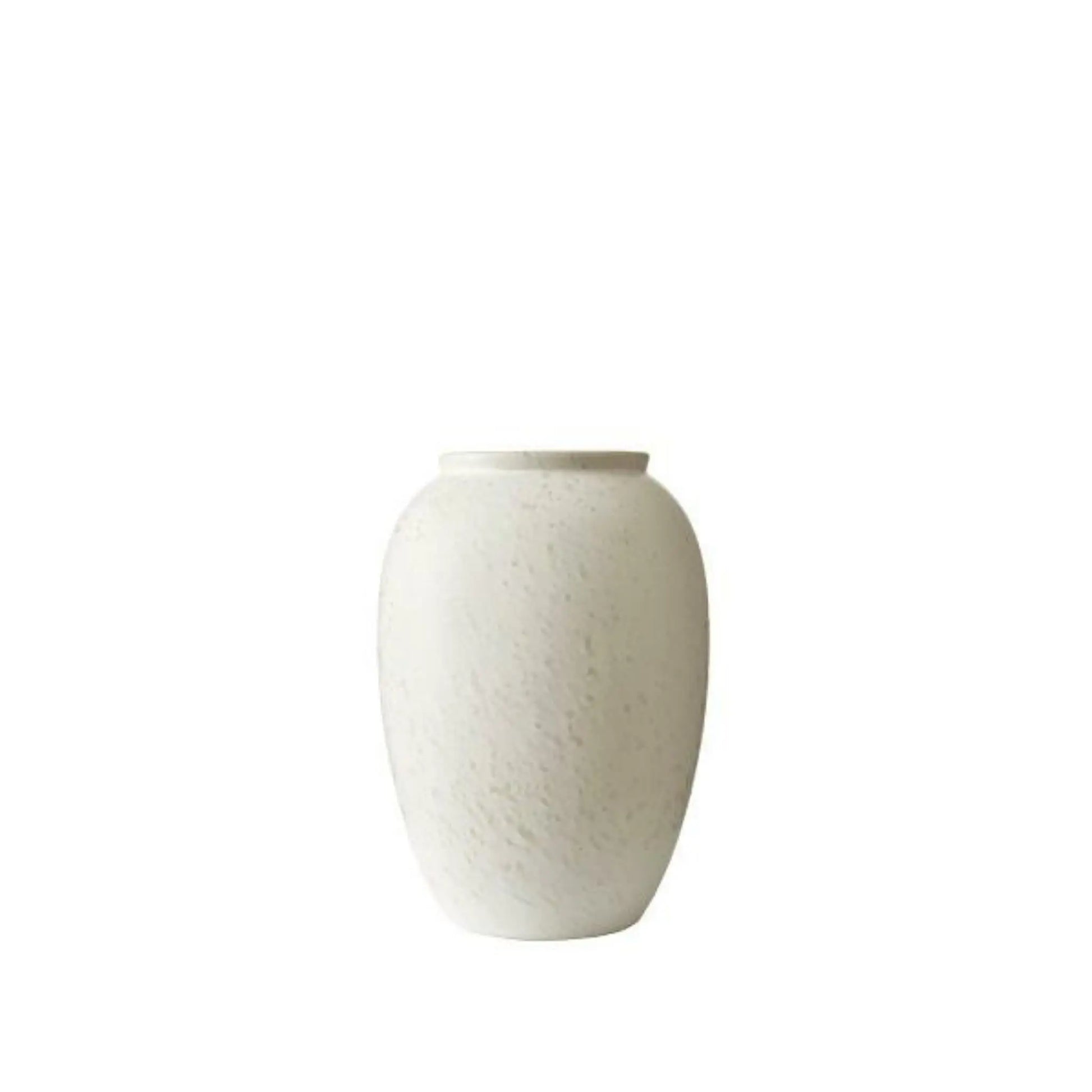 Vase Matt Cream Bitz Medium - Pieces SA