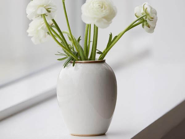 Vase Cream Bitz Small - Pieces SA