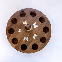 Load image into Gallery viewer, Coffee Cup Dessert Stand Sadaf Inlaid
