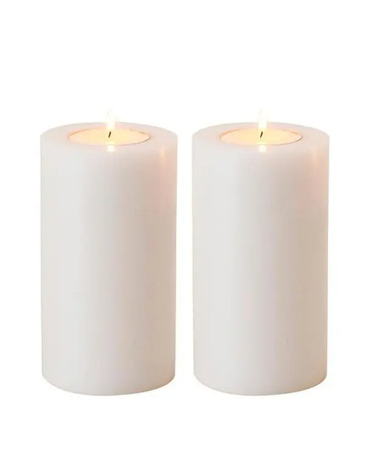 Artificial Candle Set of 2 Medium - Pieces SA