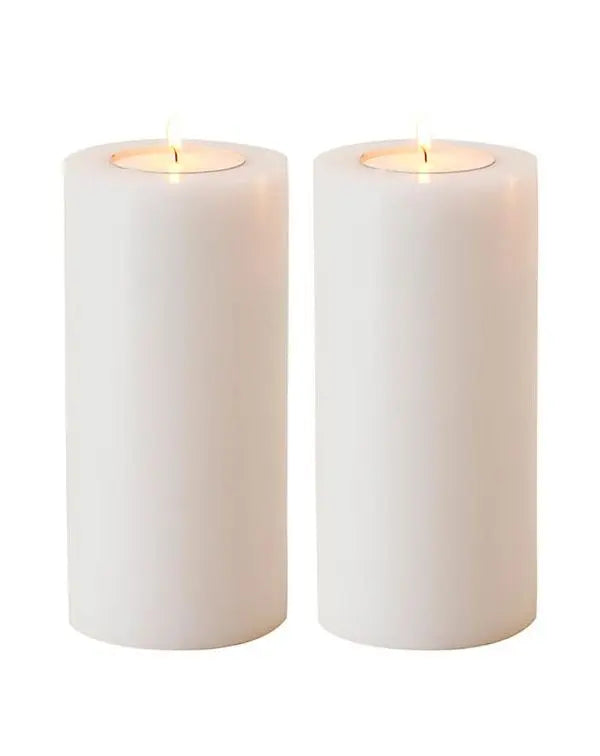 Artificial Candle Set of 2 Large - Pieces SA