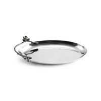 Load image into Gallery viewer, Black Orchid Small Oval Platter
