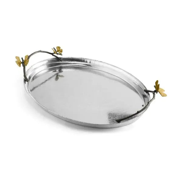 Butterfly Ginkgo Oval Tray - Pieces SA