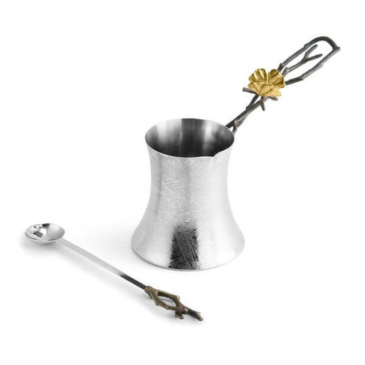 Butterfly Ginkgo Large Coffee Pot with Spoon - Pieces SA