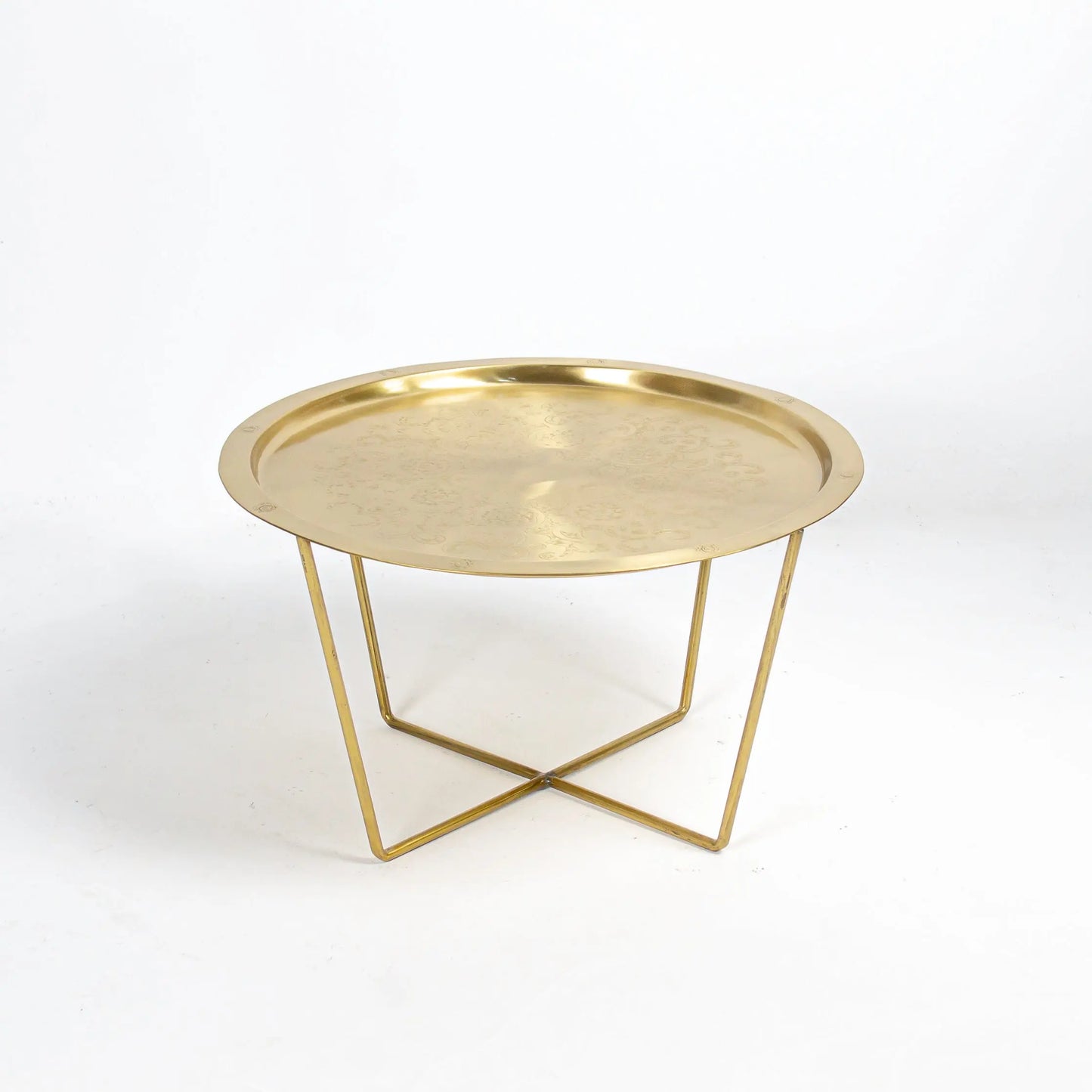 Side Table Matt Brass Small - Pieces SA