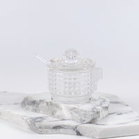 Load image into Gallery viewer, Chic &amp; Zen Sugar Bowl &amp; Spoon Clear
