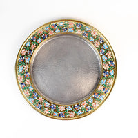 Load image into Gallery viewer, Round Tray Brass Mina Small
