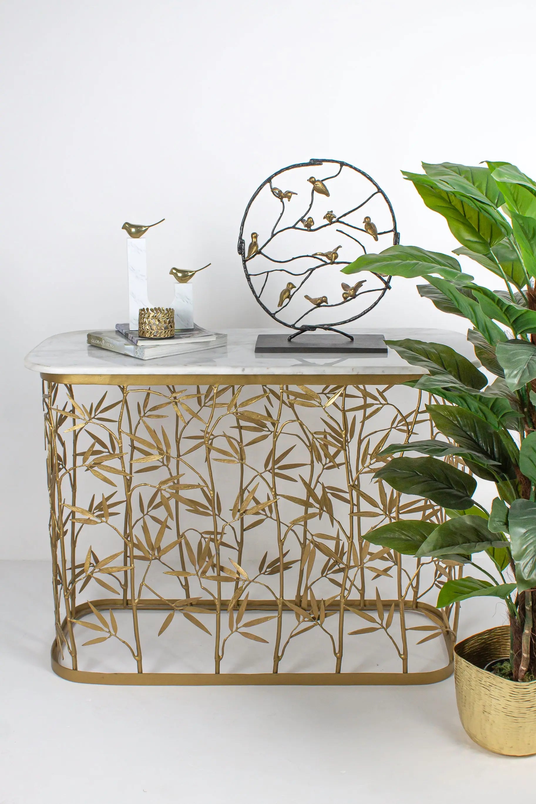 Console Bamboo Gold Devi