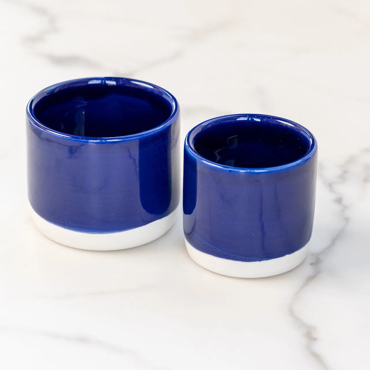 Handmade Blue Ink Cup Small xccscss.