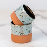 Load image into Gallery viewer, Clay Cup with Burnt Green Big
