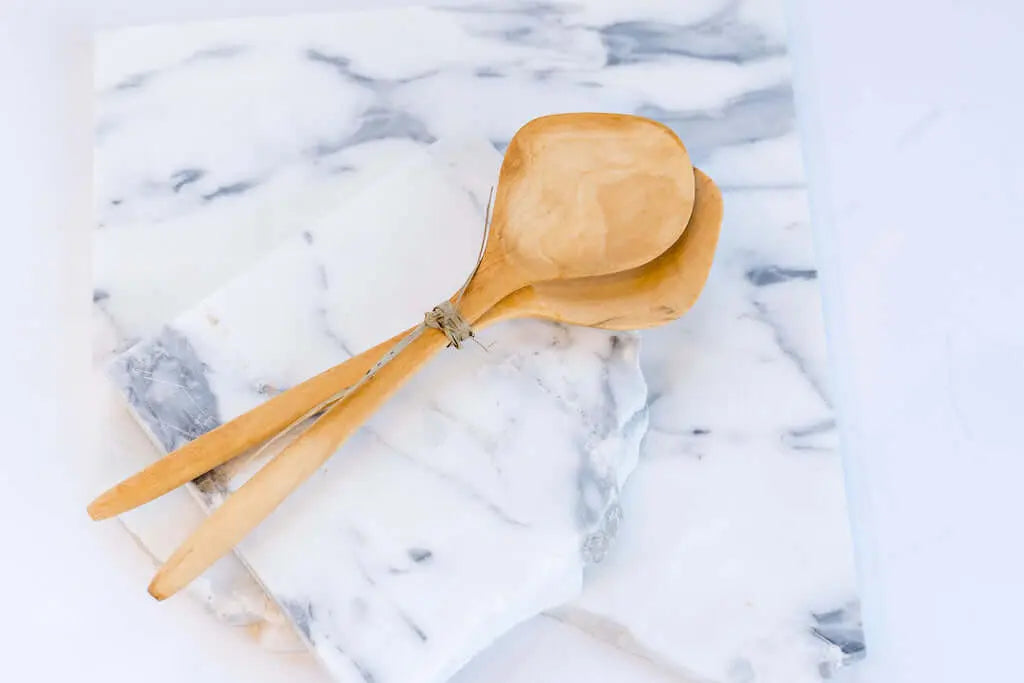 Salad Spoon Olive Wood Medium - Pieces SA