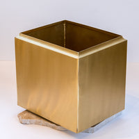 Load image into Gallery viewer, Brass Planter Plain
