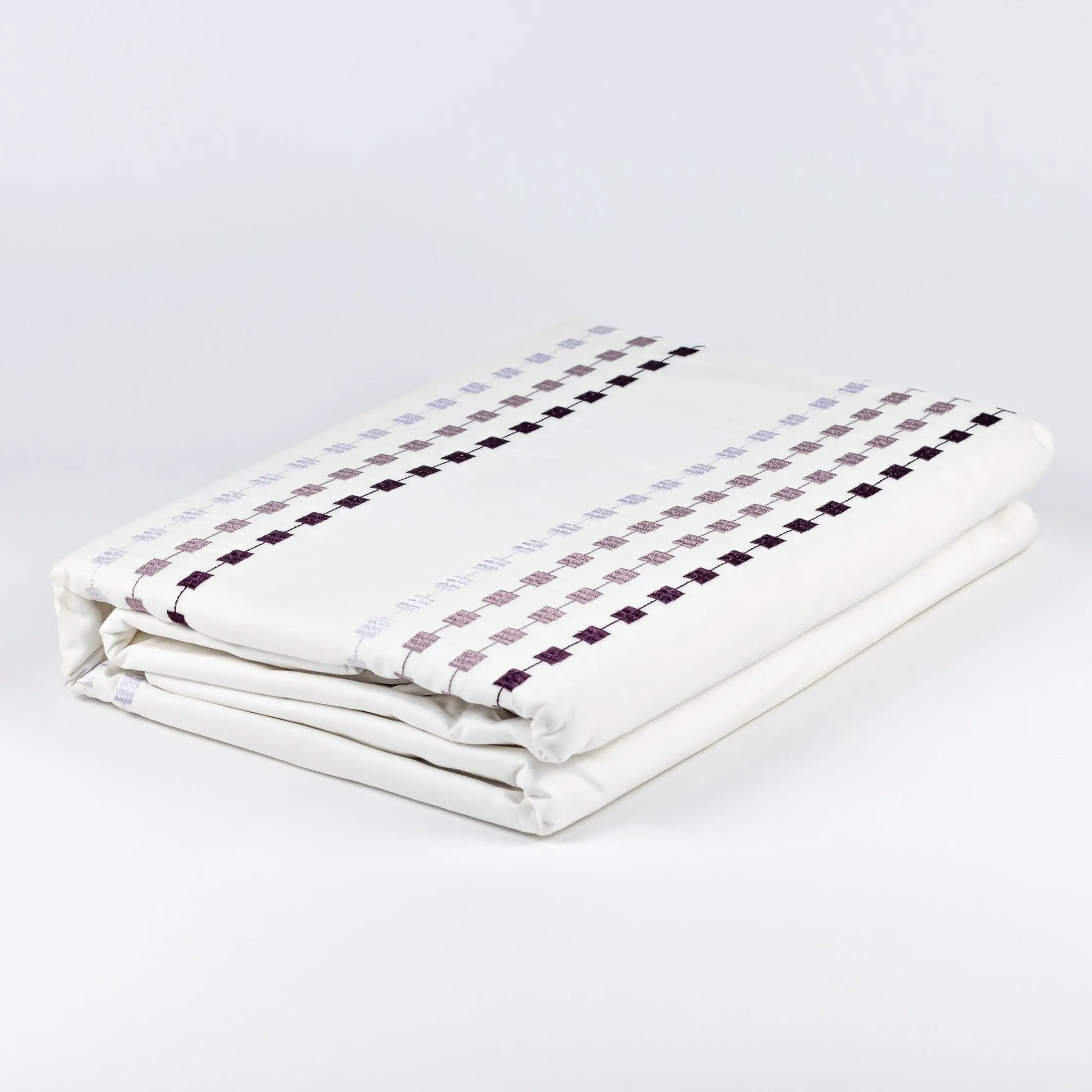 Kassatex White Lavender Queen Duvet Cover - Pieces SA