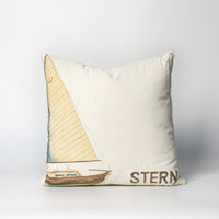 Load image into Gallery viewer, Ship Stern Cushion

