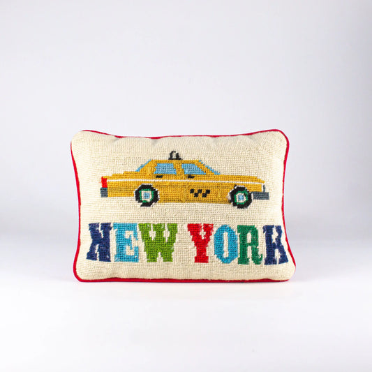 New York Needle Point Pillow - Pieces SA