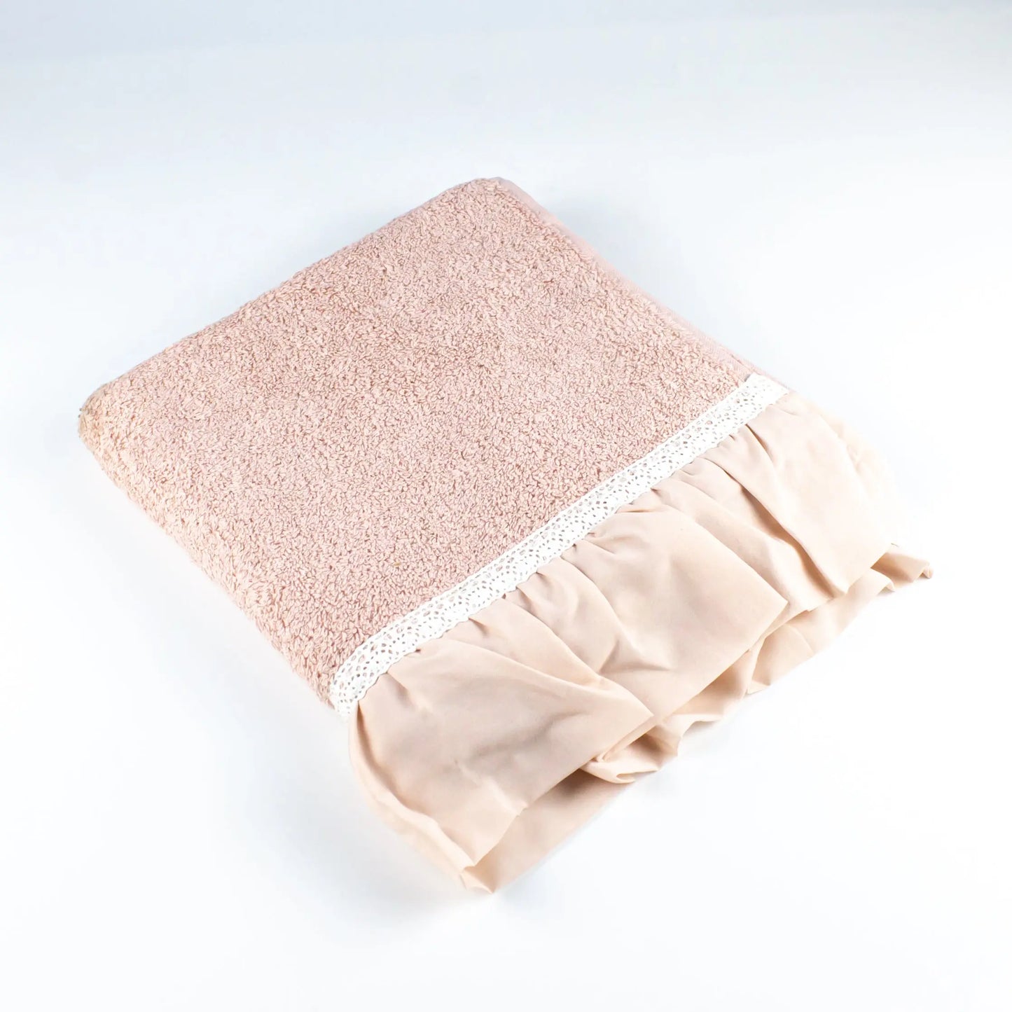 Guest Towel Pink With Chiffon - Pieces SA