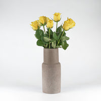 Load image into Gallery viewer, Vase Brown Stone Polystone Large
