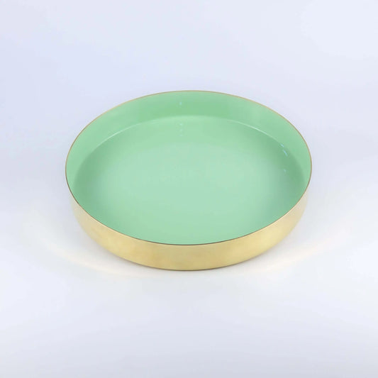 Tray Orbit Apple Green Medium Kamil Corporation