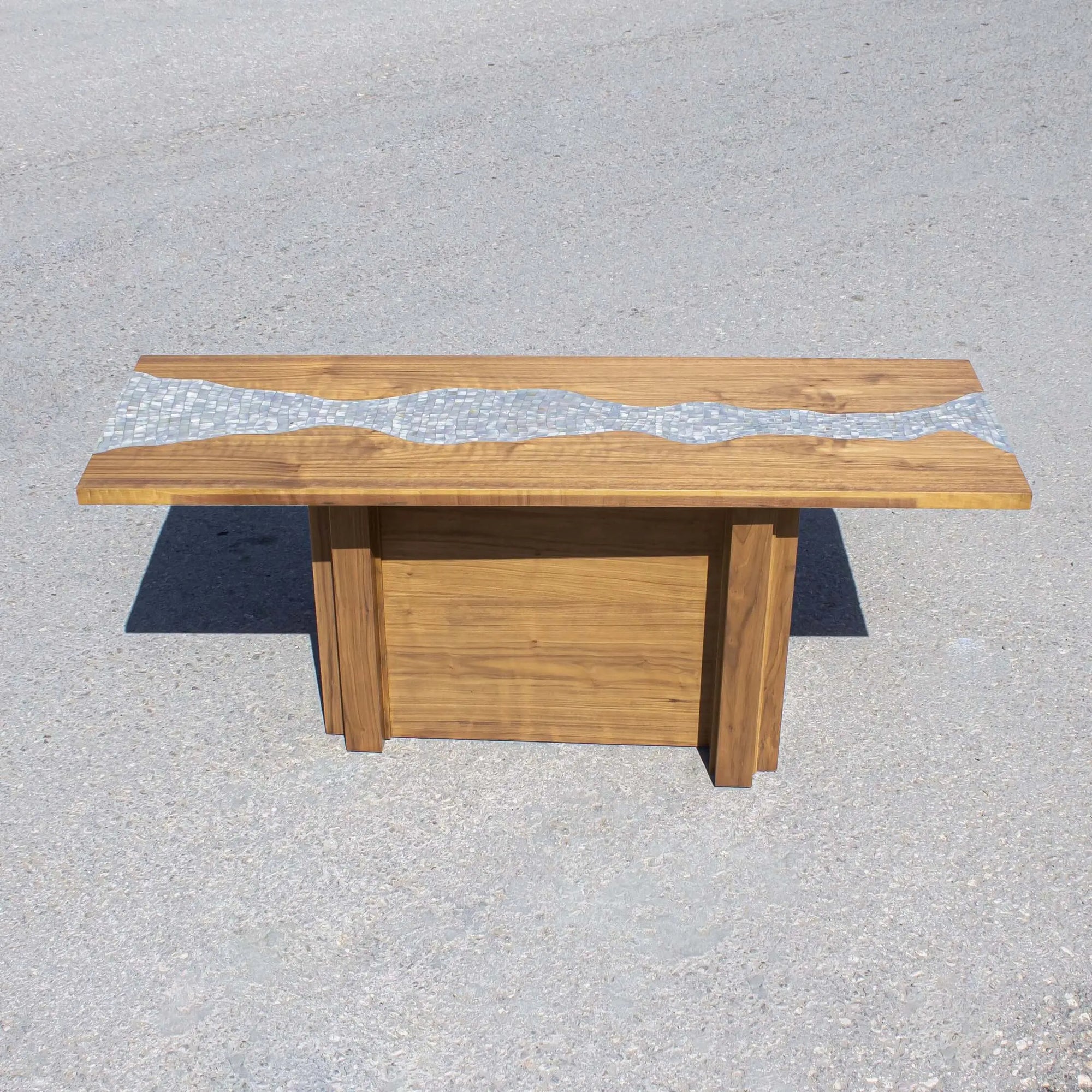 Sadaf Engraved Wooden Console - Pieces SA