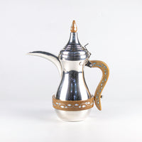 Load image into Gallery viewer, Coffee Kettle Silver with Sadaf Engraving
