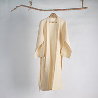 Load image into Gallery viewer, Robe Linen Beige Long
