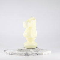 Load image into Gallery viewer, The Knight Candle Vela White

