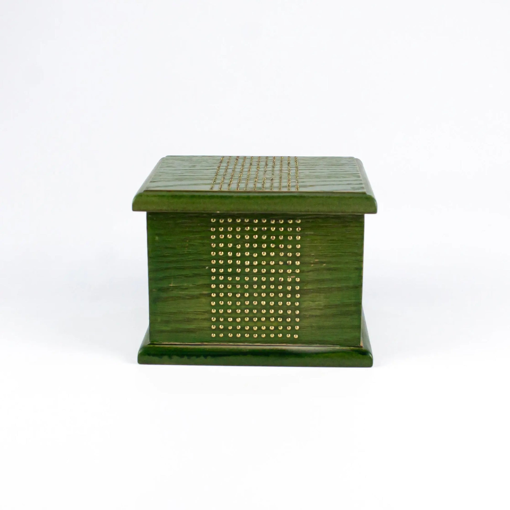 Square Box Small Green - Pieces SA