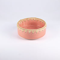 Load image into Gallery viewer, Raffia  Bowl Old Pink
