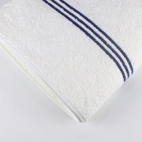 Load image into Gallery viewer, Bath Towel Bel Tempo Navy
