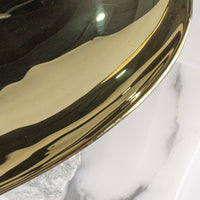 Load image into Gallery viewer, Bowl Shivling Matte Brass Medium
