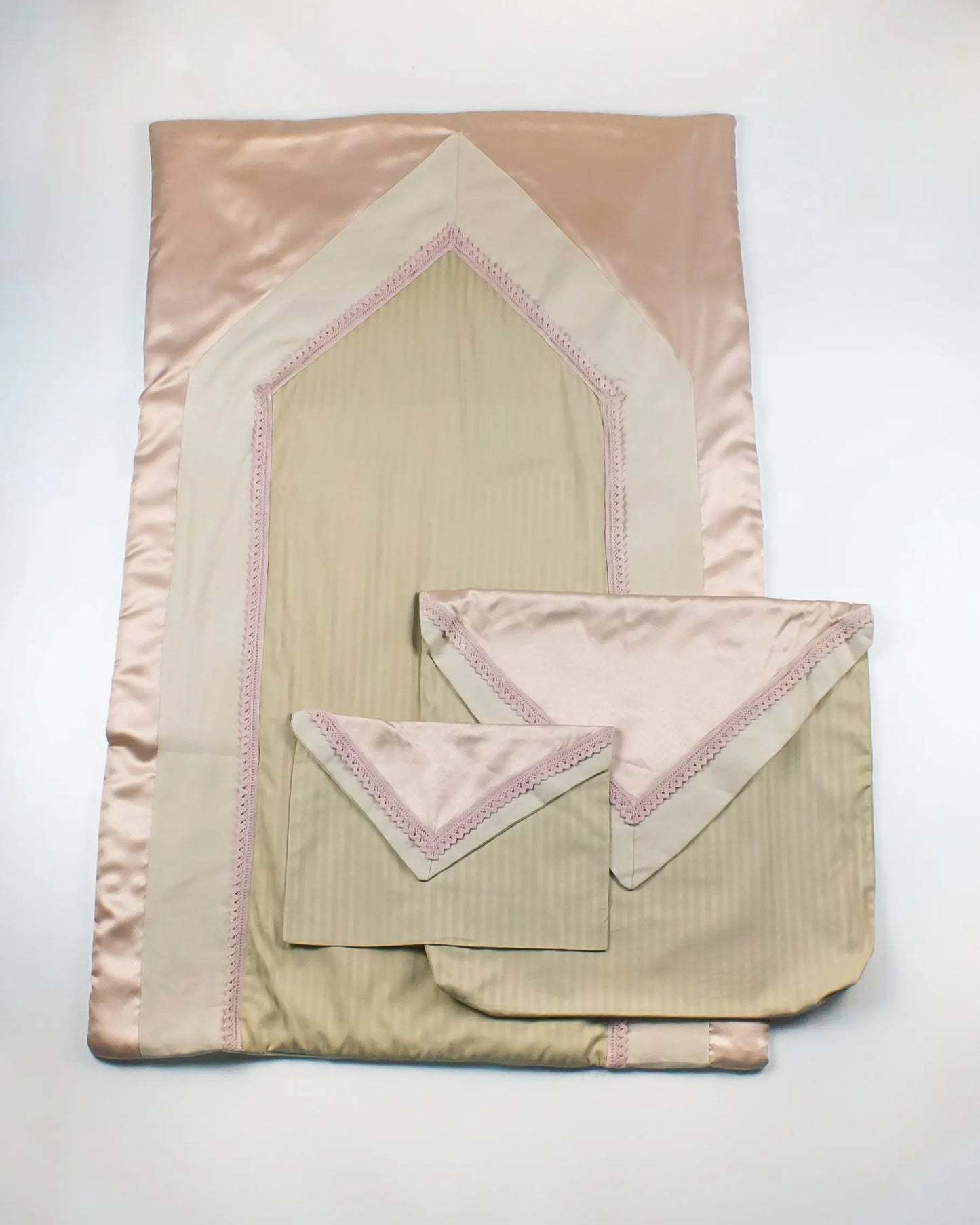 Rose Prayer Mat Beige Pink - Pieces SA