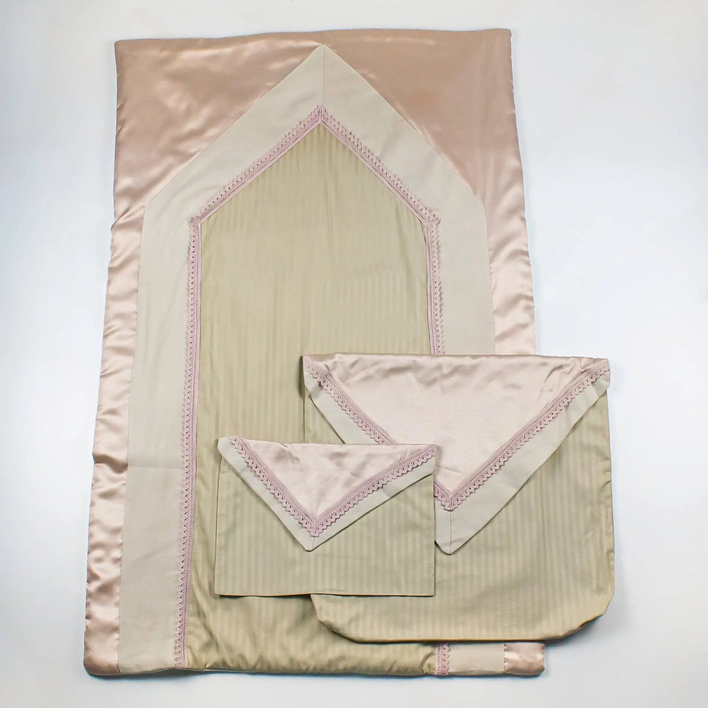 Rose Prayer Mat Beige Pink - Pieces SA