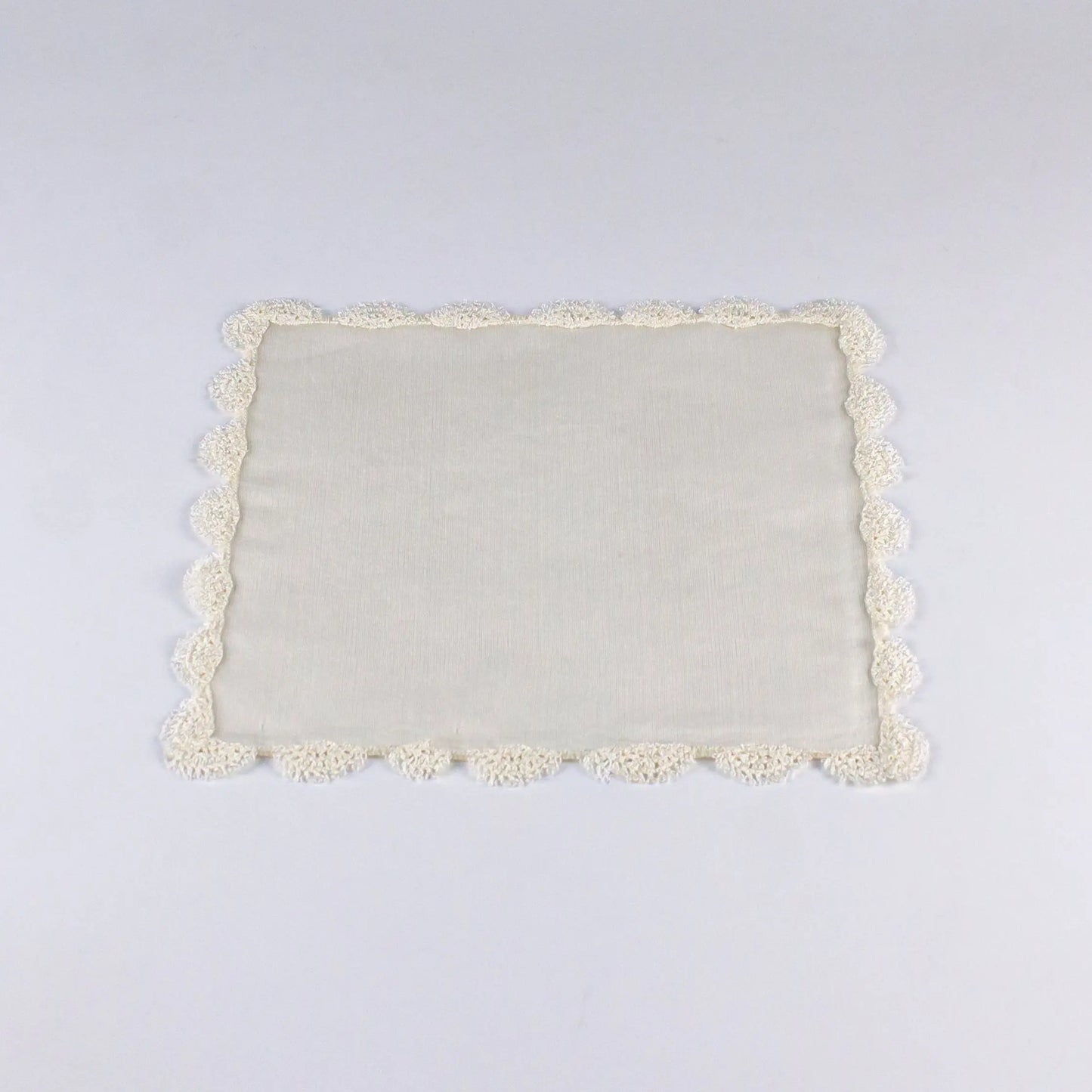 Table Cloth Square Ecru with Lace - Pieces SA