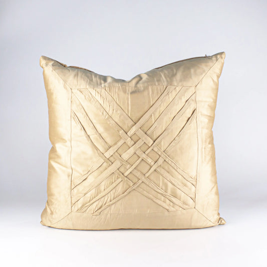 Pleated Champagne Cushions - Pieces SA