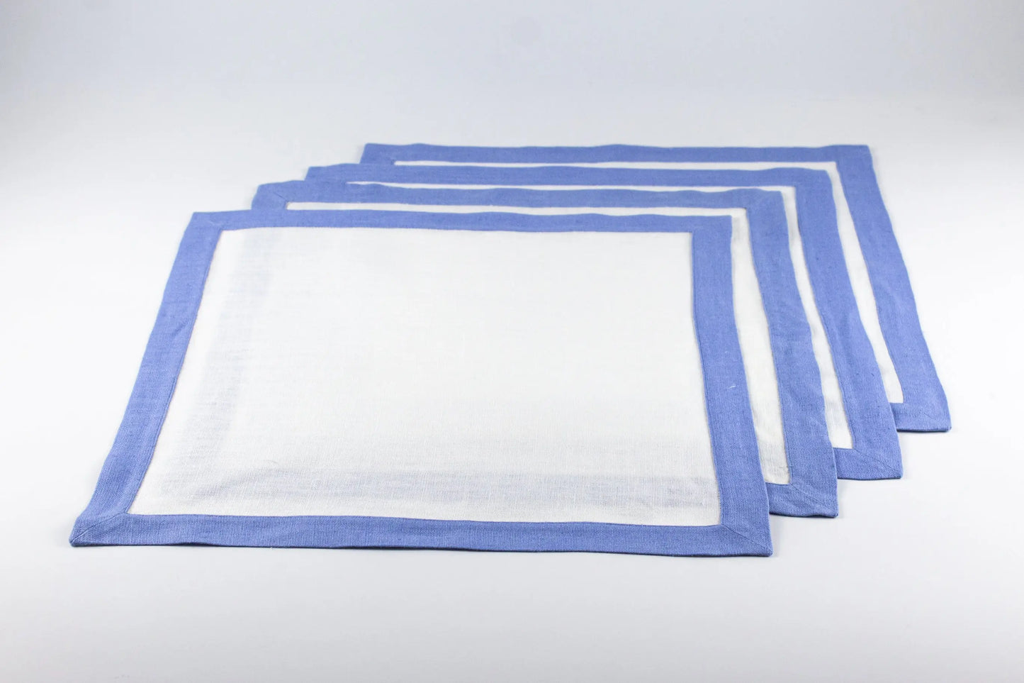 Square Mat-Set of 4-Sky Blue - Pieces SA