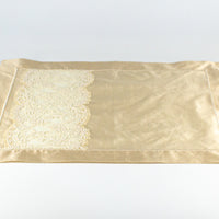 Load image into Gallery viewer, Placemat Beige with Lace
