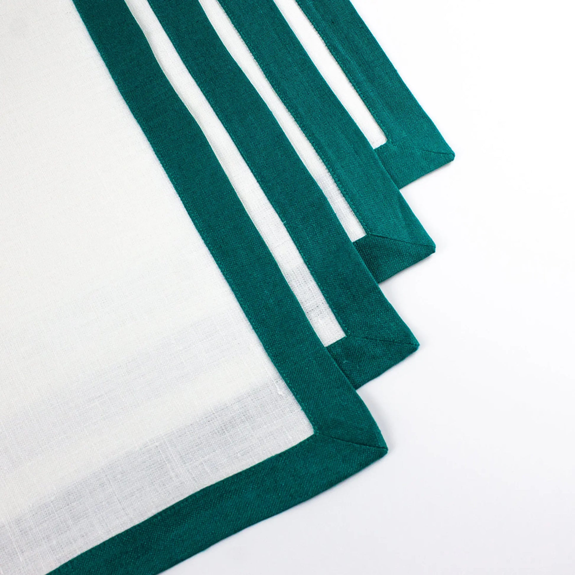 Square Mat-Set of 4-Emerald - Pieces SA